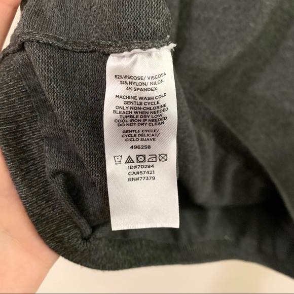 ANN TAYLOR The Sweater Tee in Silver Lake Gray - Picture 5 of 6